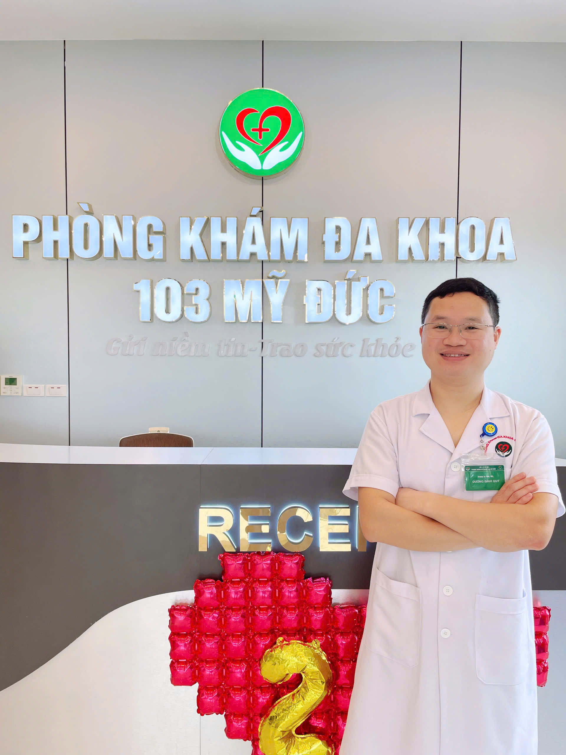 Trung Ta. Bs CKII Duong Dinh Quy Chuyen nganh Noi Tim mach Ho Hap